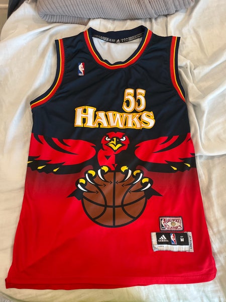 Vintage Atlanta Hawks NIKE NBA Basketball Warm up Jersey 