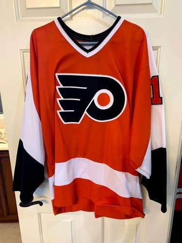 NHL Philadelphia Flyers Vintage #12 Gary Dornhoefer Jersey