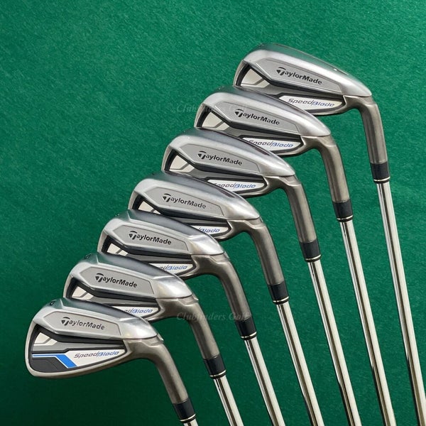 TaylorMade SpeedBlade 4-PW Iron Set Factory 85g Steel Stiff