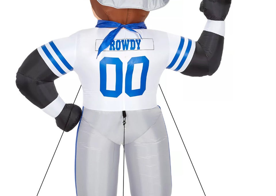 7' NFL Dallas Cowboys Rowdy Mascot by Gemmy Inflatable SKU#511650