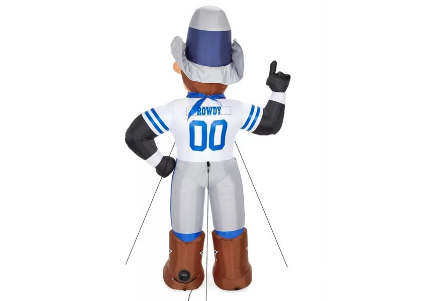 NIB 7-Foot NFL Dallas Cowboys 'ROWDY' Mascot Airblown Inflatable