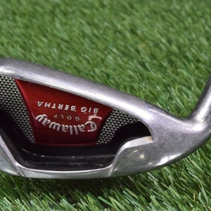 CALLAWAY GOLF BIG BERTHA 2012 7 IRON W/ BIG BERTHA UNIFLEX STEEL SHAFT, LEFT LH!