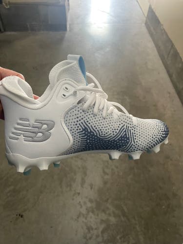 White Unisex Molded Cleats High Top Freeze 3.0
