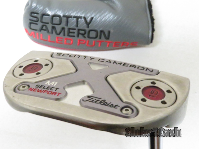 Titleist Scotty Cameron 2016 M1 Select Newport Putter 34" +Cover