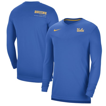 NWT mens small UCLA bruins Nike dri-fit 2022 coaches performance on-field Shirt