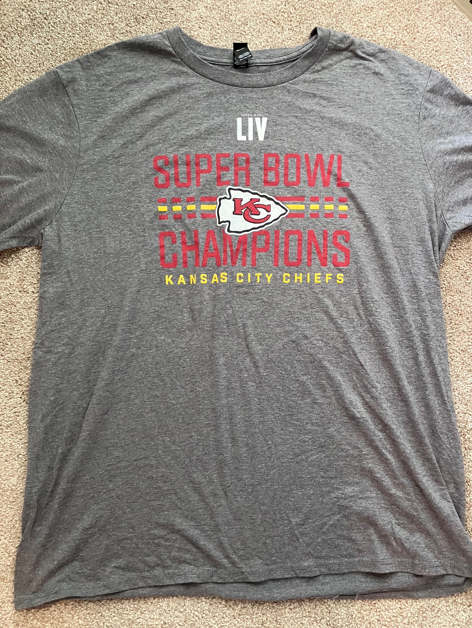 Nike Kansas City Chiefs NFL Super Bowl LIV AFC Champions T-Shirt