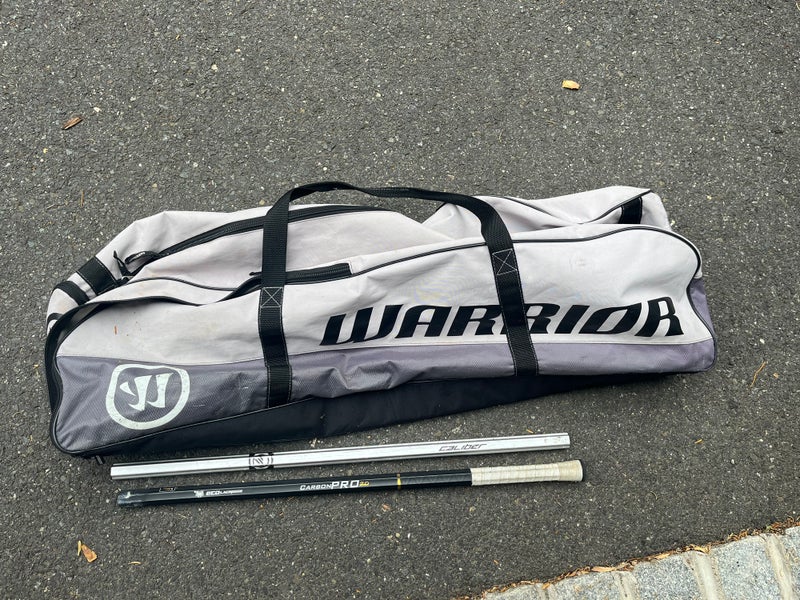 Lacrosse shafts and bag