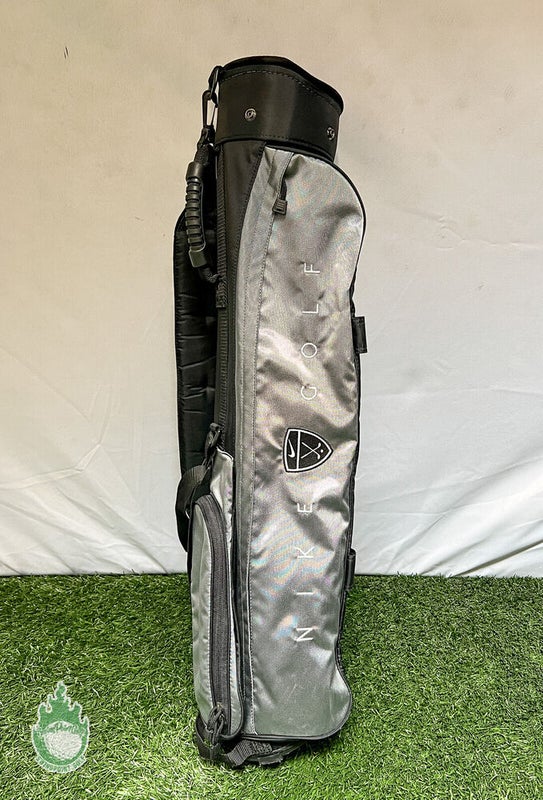 Used White Vessel Golf Staff Bag Embroidered Alex Cejka No Strap/Rainhood  6-way · SwingPoint Golf®