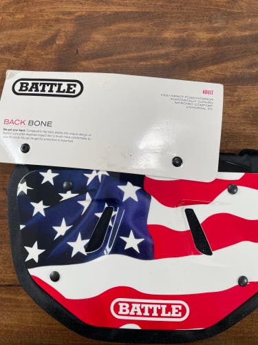 Battle Football Back Plate