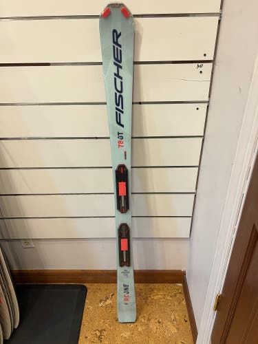 New 2023 Women's Fischer 152 cm All Mountain RC One 78 GT Skis with Bindings
