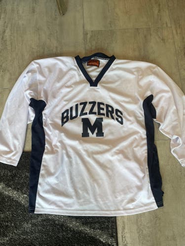 St. Mikes OJHL White Used XL Jersey