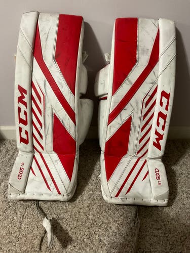 26" CCM Axis 1.5 Goalie Leg Pads