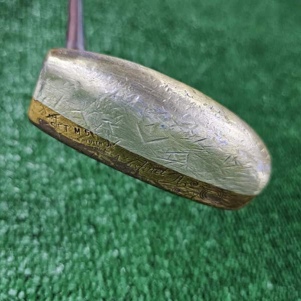 Vintage Acushnet Bullseye ML M 5S Bi-Metal Mid Mallet Putter 34