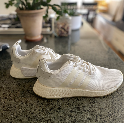 Adidas Ultra Boost All-White Running Size 11.5 (Women's 12.5)