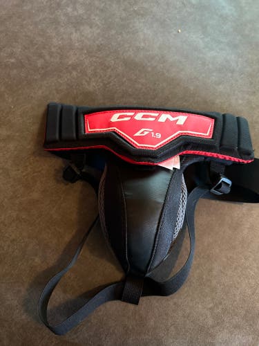 New CCM goalie cup