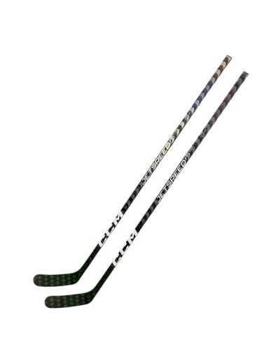(2-Pack) CCM Jetspeed FT5 Pro | Senior Hockey Sticks | Flex: 85 | Blade: P92M, Right