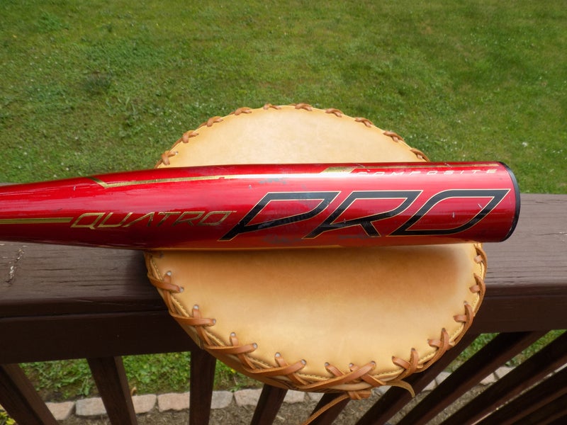 Used BBCOR Certified 2020 Rawlings Composite Quatro Pro Bat (-3) 30 oz 33"