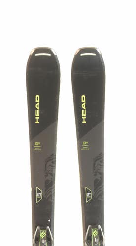 Used 2022 Head Super Joy 75 Skis With Head Joy 11 Bindings Size 158 (Option 230533)