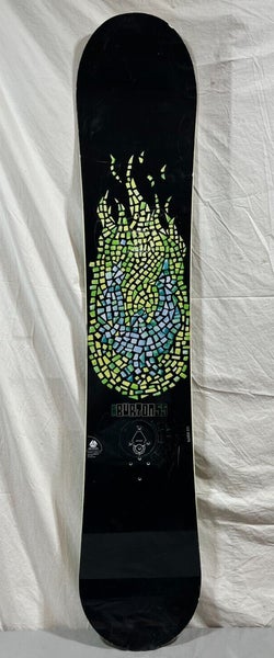 Burton Floater 155cm Twin-Tip All-Mountain Snowboard Deck 3D