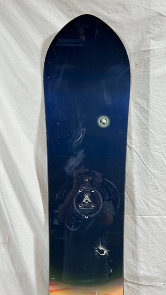 Burton Fish 156cm Powder Snowboard 3D Mounting Pattern CLEAN Fast