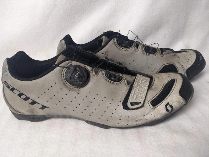 Scott Boa Mountain Bike Shoes Size 10 Color Gray Condition Used