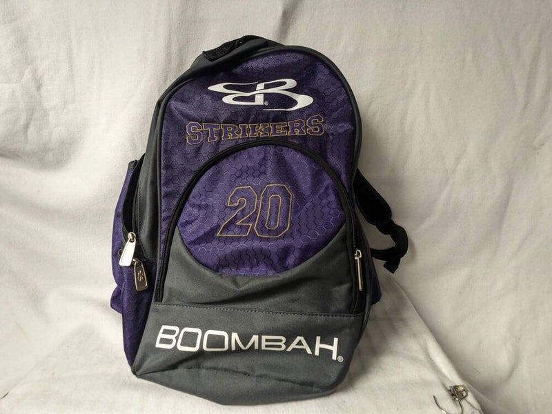 Louisville Slugger Baseball/Softball Gear Backpack Size 18 In x 12 In x 9  In Color Purple Condition Used