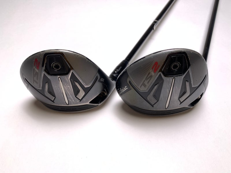 Titleist TSi2 3 & 5 Fairway Wood Set 15* 18* Tensei Blue Raw AV Series Stiff LH