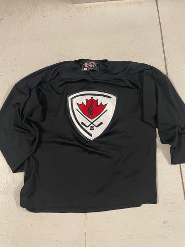 Hill Academy Black Used XL Jersey Practice