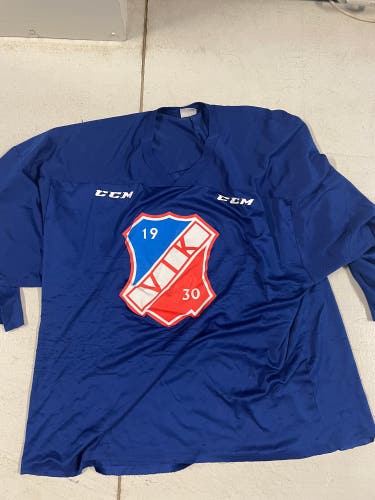 Swedish VIK Blue Used XXL CCM Jersey