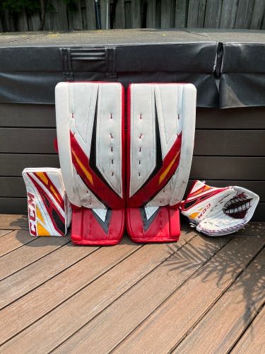 David Rittich Calgary Flames Pro Stock Return