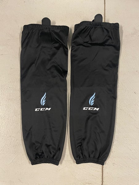 Hill Academy Custom Pro Stock Black New Large CCM Custom Sublimated Socks