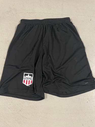 USHL Black Used Men's Bauer Shorts