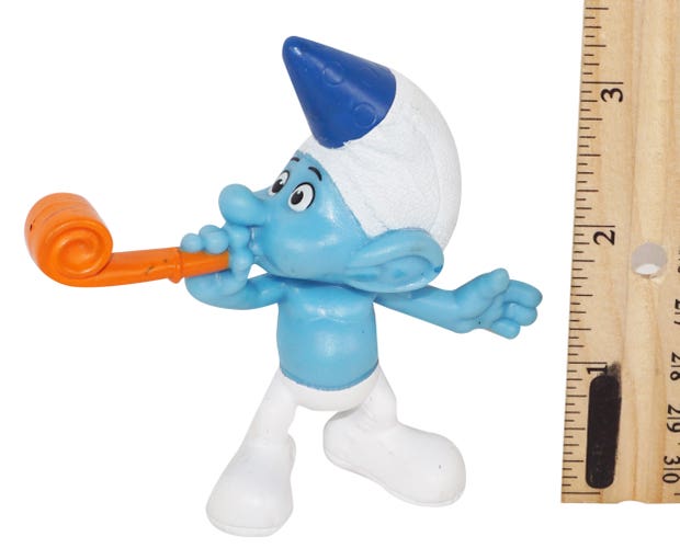 Party Planner McDonald's #4 Happy Meal Peyo Figure - Smurfs 2 Movie Toy 2013
