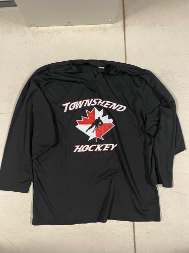 Black Used Medium Jersey Townshend Hockey