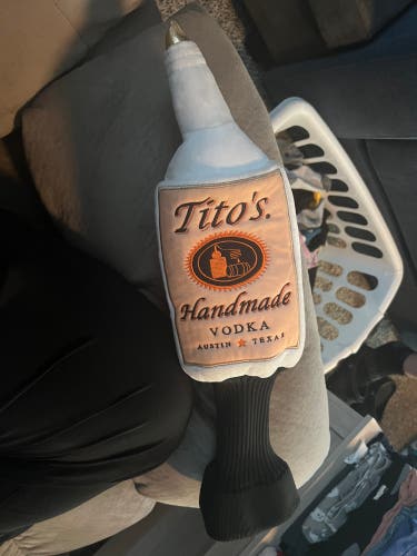 New Driver Head Cover Tito’s Vodka