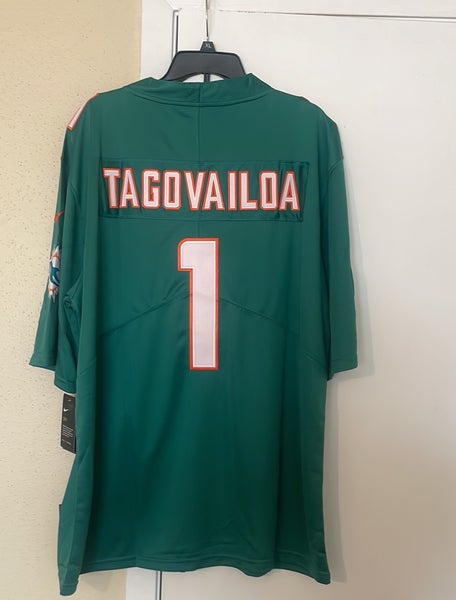 Brand New Miami Dolphins Tua Tagovailoa Jersey Size - XL With Tags