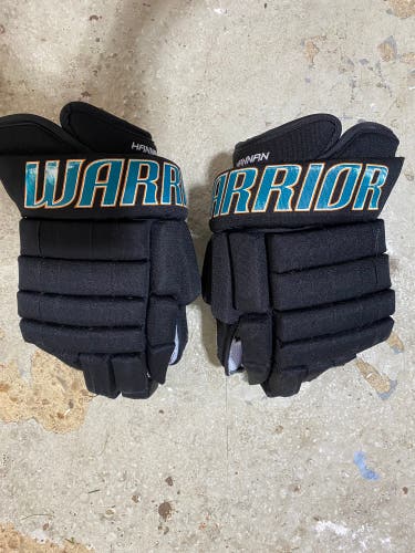 Pro Stock San Jose Shark Warrior Franchise Gloves 14”