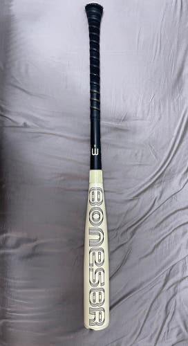 USED 2023 Warstic Bonesaber Hybrid 32/29 (-3) 2 5/8 bbcor bball bat MBBSRHB23BH3