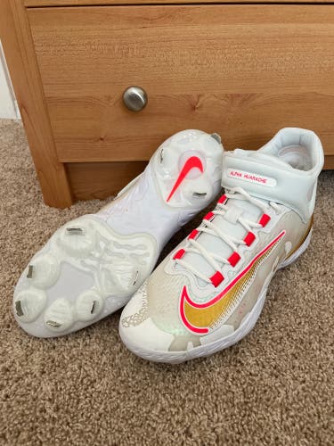 Nike Alpha Huarache Elite 4 Mid Playoff Pack Baseball Cleats FD2744-161 Size 11