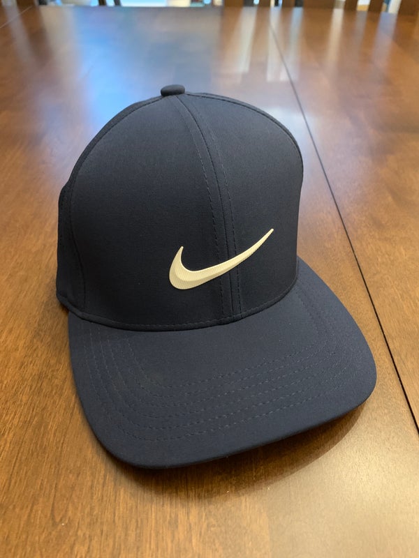  Men's Nike Dri-FIT Tech Golf Cap, Midnight Navy(AQ5349