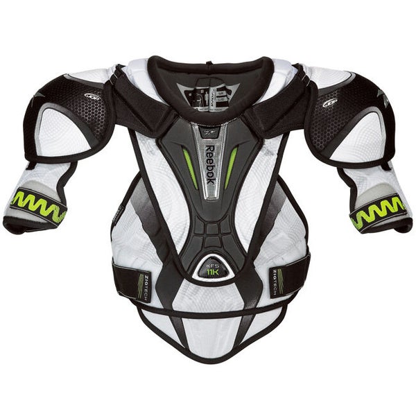 New Reebok Kinetic Fit 11K Sr. S chest pad ice hockey shoulder pads senior small SidelineSwap