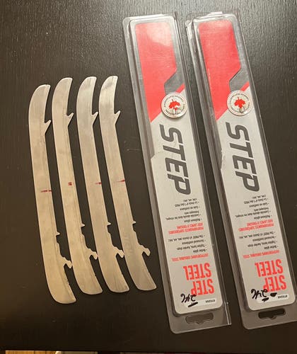Rare Step Steel Hockey Skate Blades