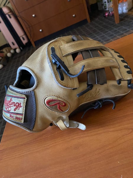PRO ISSUE*Christian Yelich Pro Issue With Golden Glove Patches
