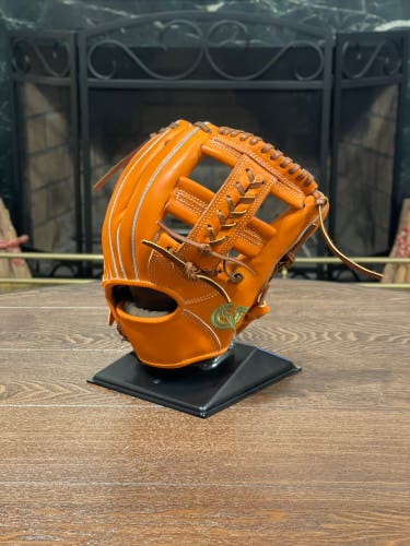 Exclusive JL Glove Co 11.5” Orange with Tennessee Tan Lace Baseball Glove