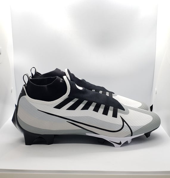 Nike Vapor Untouchable Pro 3-White-White-Platinum Lacrosse Cleats