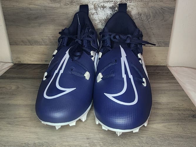 New Men's Size 12.5 (Women's 13.5) Molded Cleats Nike Mid Top Alpha Menace Pro 3 (no box)