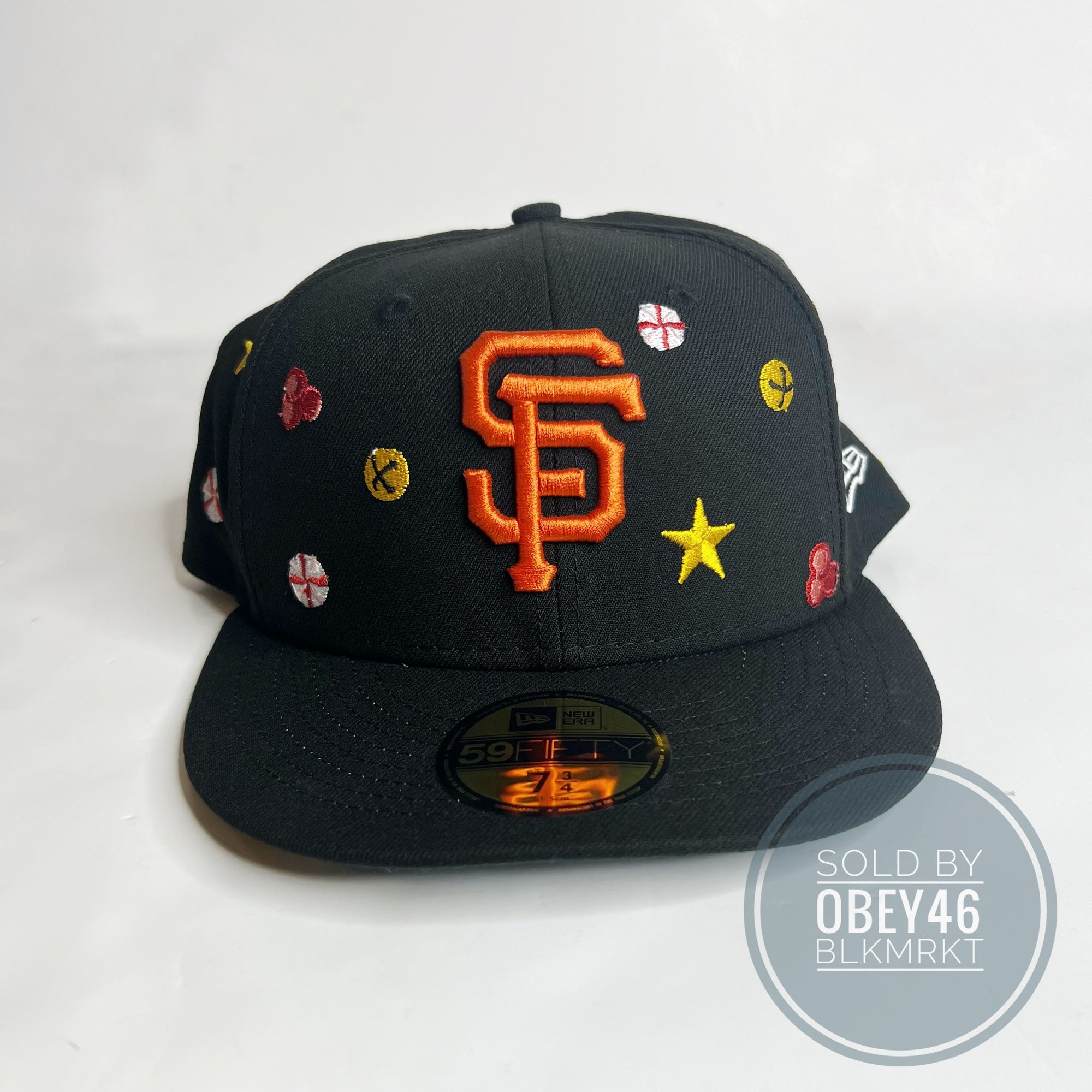 New Era San Francisco Giants Black 59FIFTY Fitted Hat