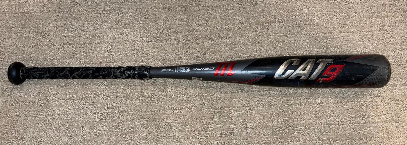 Used USSSA Certified 2020 Marucci Alloy CAT 9 Bat (-10) 20 oz 30"