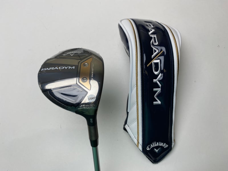 Callaway Paradym 7 Fairway Wood 20* Aldila Ascent 50g Senior Graphite RH HC NEW