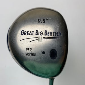 Callaway Great Big Bertha II Plus Driver 9.5* GBB System 60 Regular RH